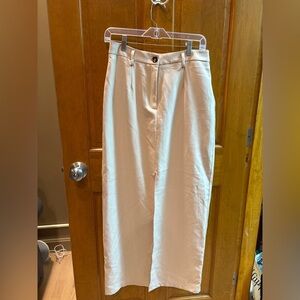 NWT Bobbles & Lace Women’s Late Again Skirt in Color Wheat Size Large